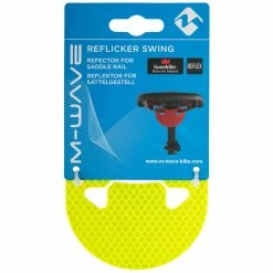 Réflecteur Sur Rails De Selle Jaune Ou Rouge M-Wave Reflicker Swing -Sacoches guidon Soldes Magasin Reflecteur reflicker swing m wave