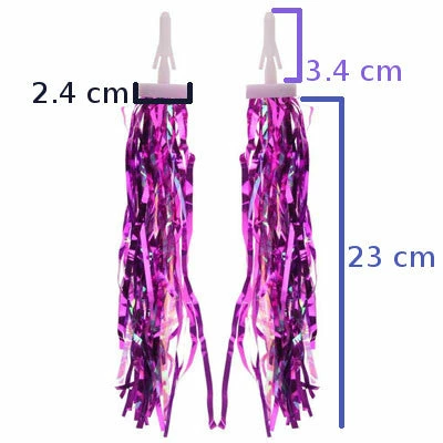 Oxford Bouchon De Guidon à Franges Pour Vélo Enfant 3 Oxford Bouchon De Guidon à Franges Pour Vélo Enfant – Image 3