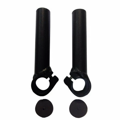 Brandless Cornes De Guidon De Vélo Noir Aluminium 110 Mm 2 Brandless Cornes De Guidon De Vélo Noir Aluminium 110 Mm – Image 2