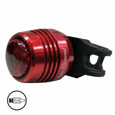 Barbieri Éclairage Arrière Sur Tube De Selle De Vélo Avec Chargement USB 1 Barbieri Éclairage Arrière Sur Tube De Selle De Vélo Avec Chargement USB