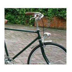 QT Cycle Eclairage Avant Vintage 3 Leds Chromé Pour Vélo -Sacoches guidon Soldes Magasin eclairage avant vintage 3 leds chrome pour velo full 3