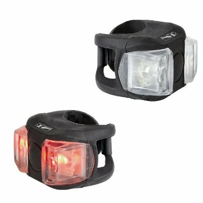 Brandless Ensemble De Feux LED Avant Et Arrière Pour Vélo 1 Brandless Ensemble De Feux LED Avant Et Arrière Pour Vélo