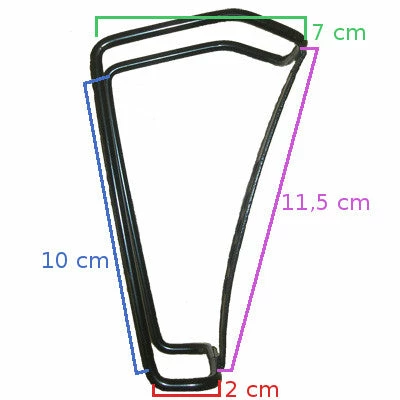 Messingschlager Grille De Protection Du Feu Sur Garde-boue Pour Vélo 3 Messingschlager Grille De Protection Du Feu Sur Garde-boue Pour Vélo – Image 3