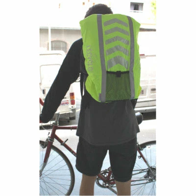 Lecyclo Housse Réfléchissante Imperméable Pour Sac Vélo 6 Lecyclo Housse Réfléchissante Imperméable Pour Sac Vélo – Image 6