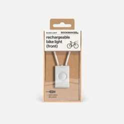 Lampe Vélo LED Avant Block Bookman 50 Lumens -Sacoches guidon Soldes Magasin lampe velo led avant block bookman 50 lumens blanche full