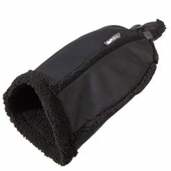 Manchons Basil Noirs En Cuir Végétal Sur Guidon Vélo -Sacoches guidon Soldes Magasin manchons basil noirs en cuir vegetal sur guidon velo full 3