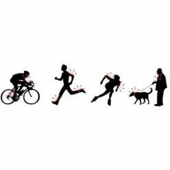 Paire De Bracelets Jaunes Réfléchissants Cyclisme Ryu Wowow -Sacoches guidon Soldes Magasin paire de bracelets jaunes reflechissants cyclisme ryu wowow full 5