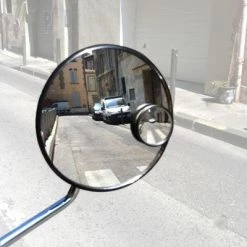 Messingschlager Pastille Miroir Convexe Sur Rétroviseur Large -Sacoches guidon Soldes Magasin pastille miroir convexe sur retroviseur large full 2