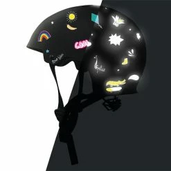 Planche De Stickers Réfléchissants Grand Format Rainette -Sacoches guidon Soldes Magasin planche de stickers reflechissants grand format rainette full 5