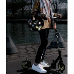 Planche De Stickers Réfléchissants Grand Format Rainette -Sacoches guidon Soldes Magasin planche de stickers reflechissants grand format rainette full 6