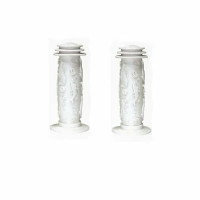 Oxford Poignée Blanche Pour Vélo Enfant - La Paire 1 Oxford Poignée Blanche Pour Vélo Enfant - La Paire