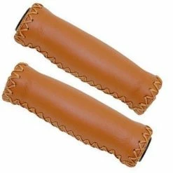 VELO Poignées De Guidon Vélo En Cuir Véritable Marron 5 VELO Poignées De Guidon Vélo En Cuir Véritable Marron -Sacoches guidon Soldes Magasin poignees de guidon velo en cuir veritable marron full 3