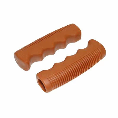 Brandless Poignées De Vélo Vintage Caramel Avec Creux 110 Mm 1 Brandless Poignées De Vélo Vintage Caramel Avec Creux 110 Mm