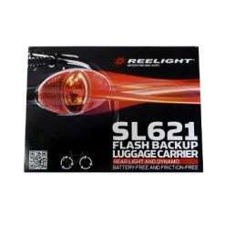 REELIGHT SL621 Feu Clignotant Arrière Sans Pile Sur Porte Bagage -Sacoches guidon Soldes Magasin reelight sl621 feu clignotant arriere sans pile sur porte bagage full 4