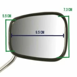 Rétroviseur Pour Vélo Ajustable Point 6 Rétroviseur Pour Vélo Ajustable Point -Sacoches guidon Soldes Magasin retroviseur pour velo ajustable point full 3