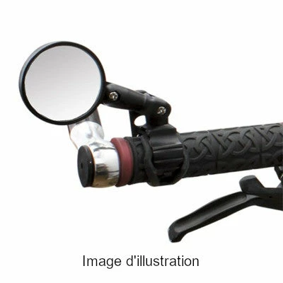 M-Wave Rétroviseur Vélo Articulé Miroir Convexe 4,7 Cm 3 M-Wave Rétroviseur Vélo Articulé Miroir Convexe 4,7 Cm – Image 3