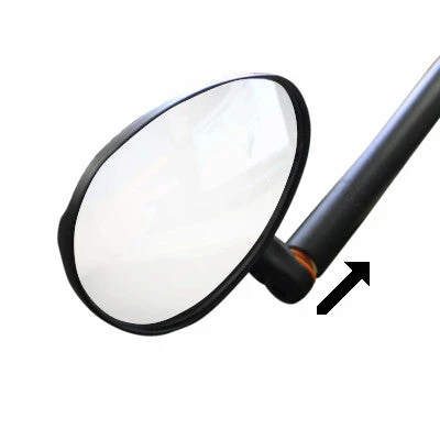 Messingschlager Rétroviseur Vélo Avec Miroir Large Convexe Embout De Guidon 3 Messingschlager Rétroviseur Vélo Avec Miroir Large Convexe Embout De Guidon – Image 3