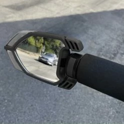 Rétroviseurs Clignotants Pour Vélo Et Trottinette QLÏR Visaia Bike -Sacoches guidon Soldes Magasin retroviseur velo clignotant visaia