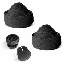Bike Ribbon Ruban Collé Sur Cintre Vélo Spugna - BikeRibbon -Sacoches guidon Soldes Magasin ruban colle sur cintre velo spugna noir bikeribbon full 3