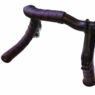 Ergotec-Humpert Rubans De Cintre Vélo Avec Gel Sanremo Ergotec - Noir Et Rouge 2 Ergotec-Humpert Rubans De Cintre Vélo Avec Gel Sanremo Ergotec - Noir Et Rouge – Image 2