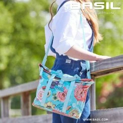 Sac à Main Vélo Bleu Guidon Ou Porte-bagage Bloom Field Basil -Sacoches guidon Soldes Magasin sac a main velo bleu guidon ou porte bagage bloom field basil full 6