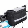 Sacoche De Guidon Vélo 3.3L Avec Porte Carte Roswheel