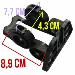 Sacoche Sur Cintre Avec Porte Carte 7L Utrecht M-Wave -Sacoches guidon Soldes Magasin sacoche sur cintre avec porte carte 7l utrecht m wave full 3