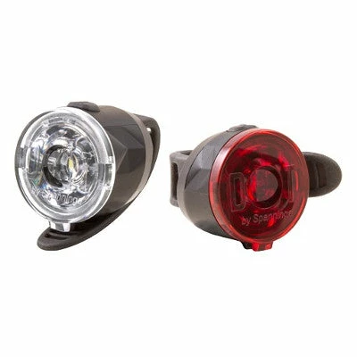 Set Feux Vélo à Piles Avant Et Arrière Dot Spanninga 1 Set Feux Vélo à Piles Avant Et Arrière Dot Spanninga