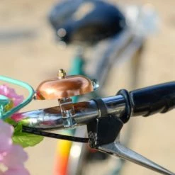 Brandless Sonnette De Vélo Au Look Ancien Couleur Cuivre 57 Mm -Sacoches guidon Soldes Magasin sonnette de velo au look ancien couleur cuivre 57 mm full 2