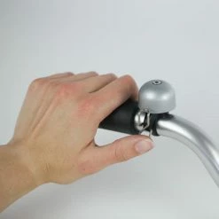 Widek Sonnette De Vélo Paperclip Mini -Sacoches guidon Soldes Magasin sonnette de velo grise paperclip mini full 3