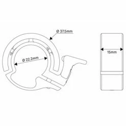 Sonnette Pour Vélo Oi Classic Silver Small Knog -Sacoches guidon Soldes Magasin sonnette pour velo oi classic silver small knog full 5