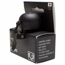 Sonnette Vélo Noire E-ne Crane -Sacoches guidon Soldes Magasin sonnette velo noire e ne crane full 4