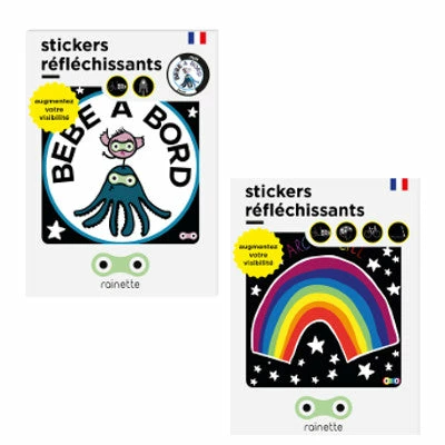 Sticker Réfléchissant Autocollant Vélo Rainette 1 Sticker Réfléchissant Autocollant Vélo Rainette