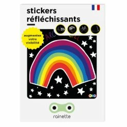 Sticker Réfléchissant Autocollant Vélo Rainette 9 Sticker Réfléchissant Autocollant Vélo Rainette -Sacoches guidon Soldes Magasin sticker reflechissant autocollant velo rainette full 4