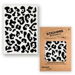 Stickers Réfléchissants Pour Cadre De Vélo Motif Léopard Will B -Sacoches guidon Soldes Magasin stickers velo will b motif leopard 1