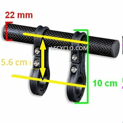 Bev Int'L Support Supplémentaire Pour Guidon De Vélo 2 Bev Int'L Support Supplémentaire Pour Guidon De Vélo – Image 2