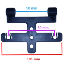 Q-Lite Support Sur Porte-bagage Arrière De Vélo Pour Fixation De Feu -Sacoches guidon Soldes Magasin support sur porte bagage arriere de velo pour fixation de feu full 3